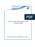 Manual de Organizacin y Funciones 2012