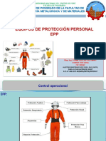 Equipos de Protección Personal EPP: Unidad de Posgrado de La Facultad de Ingeniería Metalúrgica Y de Materiales