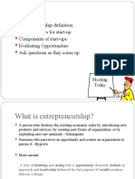 PGDM 6 The Entrepreneurial Process Start Up Factors