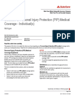 Selection of Personal Injury Protection (PIP) Medical Coverage - Individual(s)