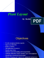 Plant Layout: By: Shobhit Kumar