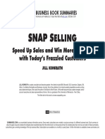 SNAP Selling Book Summary -Jill Konrath