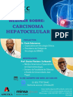 WEBINAR Sobre CARCINOMA HEPATOCELULAR
