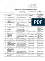 Lista Suplimentelor Alimentare Inregistrate26.06.18