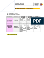 Rubrica de evaluación N°09