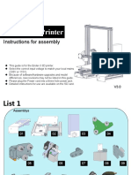 Ender-3 3D Printer: Instructions For Assembly