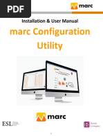 Marc Configuration Utility: Installation & User Manual