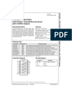 74ACQ244 - 74ACTQ244 Quiet Series Octal Buffer/Line Driver With 3-STATE Outputs