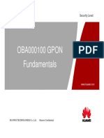 GPON Fundamentals Huawei