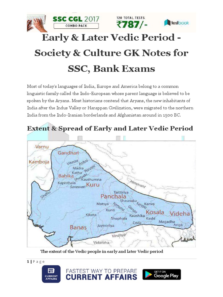 Early and Later Vedic Period Overview | PDF | Vedas