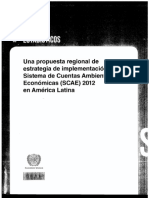 Una Propuesta Regional de Estrategia de Implementación Del SCAE 2012 en América Latina