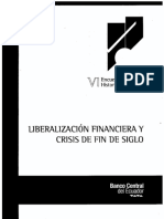 Ecuador en La Década Final Del Siglo XX: Liberalización Financiera, Crisis Bancaria y Colapso de La Moneda Nacional