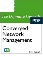 Definitive Guide to Converged Network Management