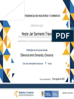 Diferencia Entre Demanda y Denuncia-Certificado Del Curso 162055