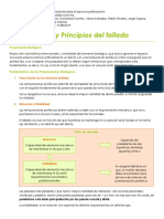 Fundamentos y Principios Del Tallado