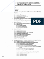 Unit 8 Developmental Disparities: Marginalisation: Structure