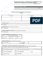 Modificado Formulario Inscripcio - N y Actualizacio - N de La Informacio - N Del Ruc y Ruc Sociedades
