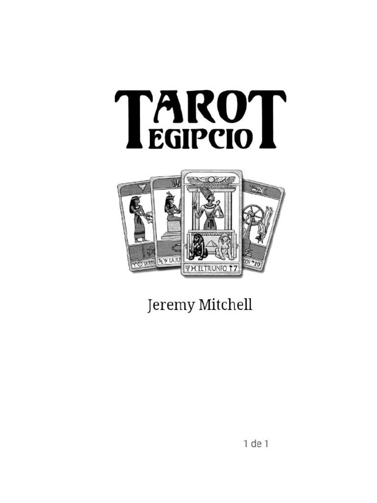 TAROT EGIPCIO CURSO COMPLETO LIBRO - PDF Versión 1.pdf Versión 1 | PDF