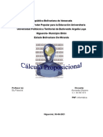 Introducción al cálculo proposicional