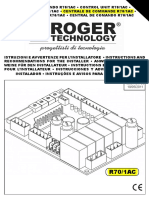 Central de Comando Roger R70