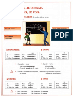 Savoir, Connaître, Croire, Voir, grammaire 1 leçon 38