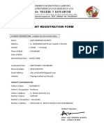 Student Registration Form: Sma Negeri 3 Kotabumi