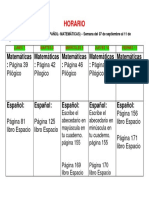 Actividades de Refuerzo - Grado Primero Del 7 Al 11 de Septiembre