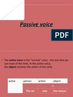Passive Voice (All Tenses)