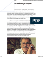 Darcy Ribeiro e a invenção do povo brasileiro - Bonifácio