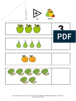 Numeracion Frutas