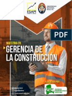 Maestria en Gerencia de La Construcción