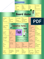 Board Game Causative Verbs