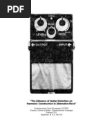 Download scriptie - the influence of guitar distortion on harmonic construction in alternative rock - definitief by Corn Driesprong SN52123922 doc pdf