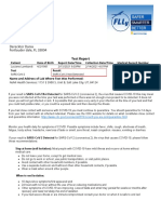 Luciano Lombardi Derecktor Dania Fortlauder Dale, FL 33004: Test Report