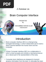 Brain Computer Interface Final