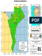 Mapa de Redes Viales de La Provincia de Andahuaylas