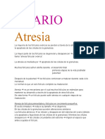 OVARIO Atresia