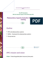 Phytosanitary Capacity Evaluation (PCE) Facilitators Training