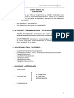 Curso básico de topografía: principios, métodos y aplicaciones