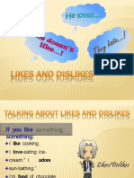 LIKES AND DISLIKES