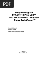 Programming The DRAGON12-PLUS-USB in C and Assembly Language Using CodeWarrior