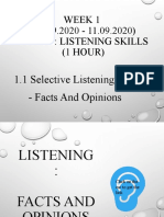 Listening GEC1033 Topic 2