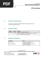 Ealth ARE: Service Documentation CR Licensing