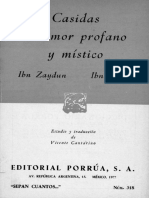 Casidas de Amor Profano y Místico