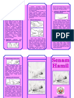 Leaflet Senam Hamil