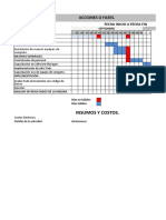 Diagrama de Gantt Eje 4