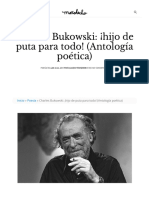 Bukowski Antología 2