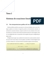 Sistemas de Ecuaciones Lineales