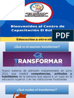 Examen Transformar - Preu El Búho