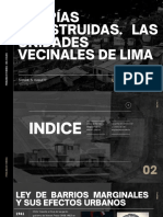 Utopías Construidas. Las Unidades Vecinales de Lima